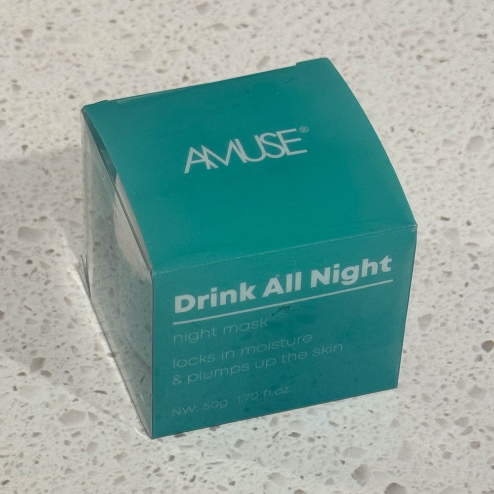 🔴 4/$15 Amuse Brand Drink All Night Skincare Night Mask Moisturizing Cream NIB - Picture 6 of 12